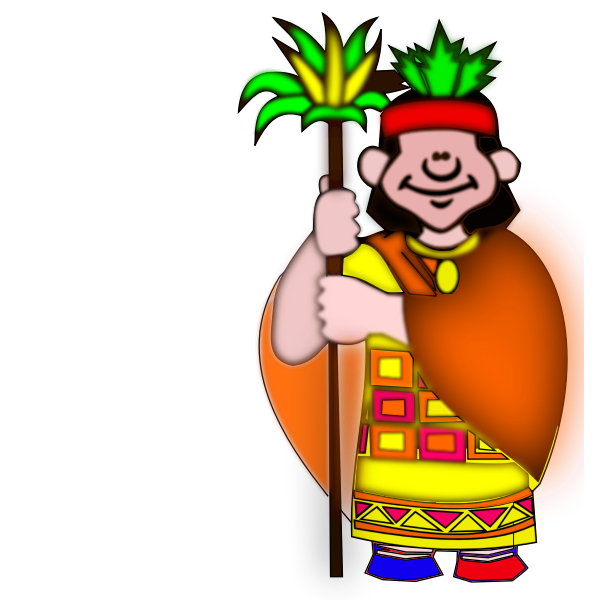 SVG indio casique