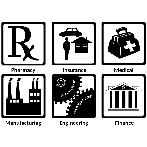 SVG Industry icons
