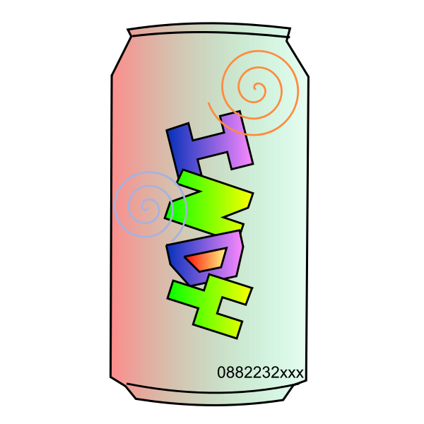 SVG Indy Cola Can