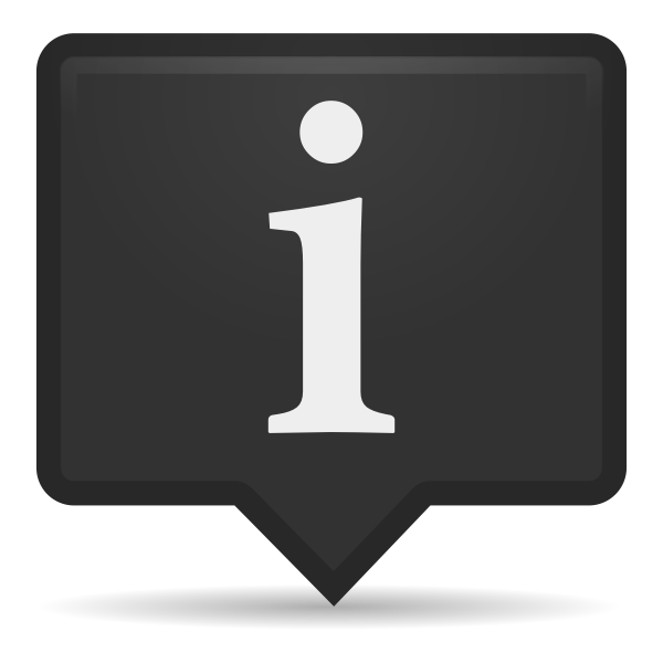 SVG Info icon
