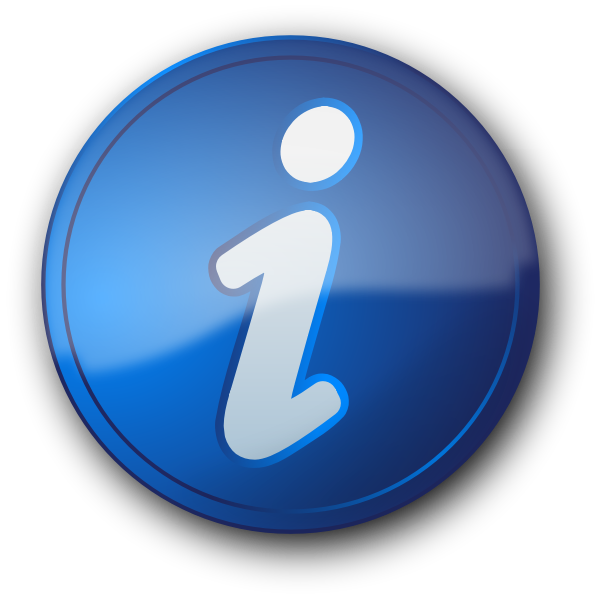 SVG Info sign