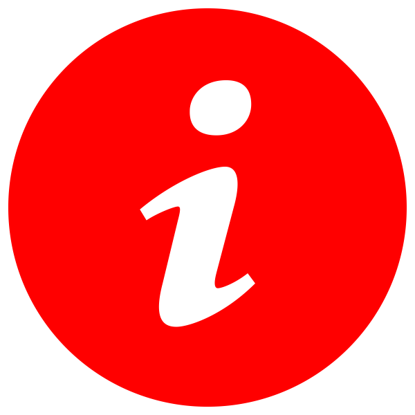 SVG Info symbol