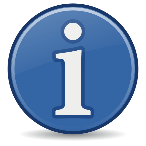 SVG Information symbol
