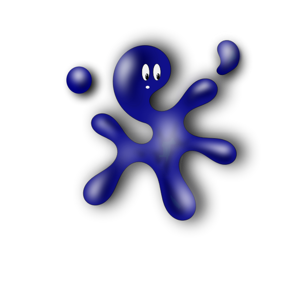SVG Ink splotch