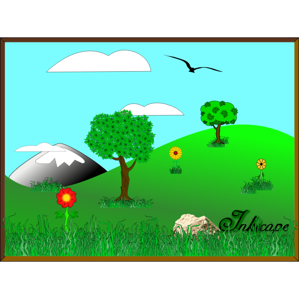 SVG Inkscape Landscape 02