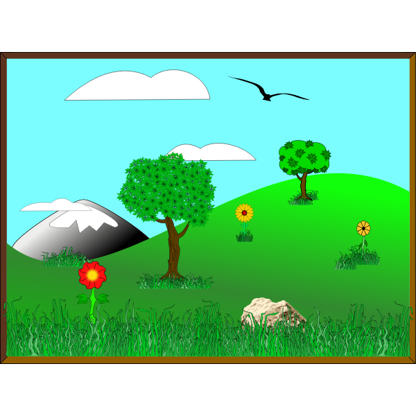 SVG Inkscape Landscape 02a