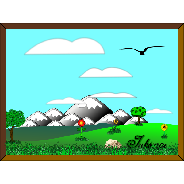 SVG Inkscape Landscape 03