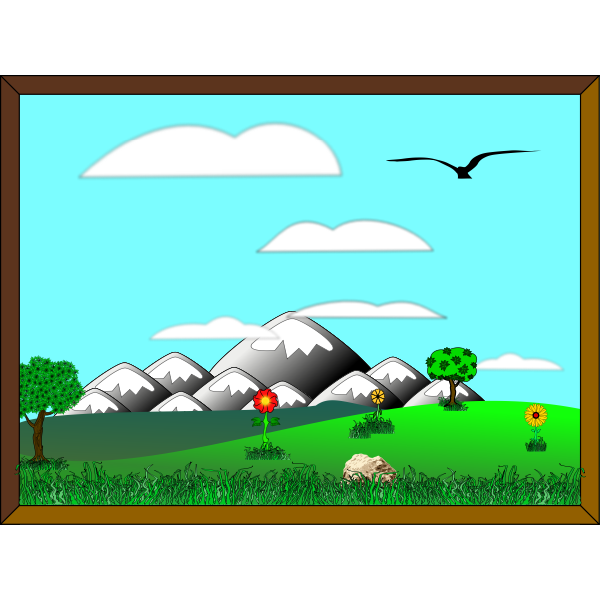 SVG Inkscape Landscape 03a