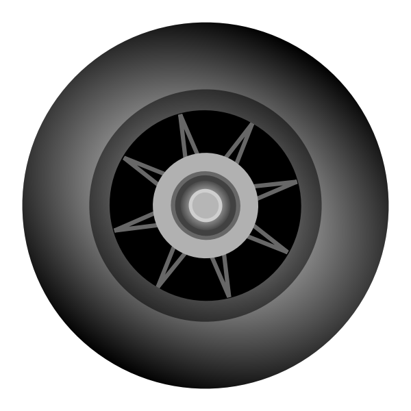 SVG Inline skate wheel