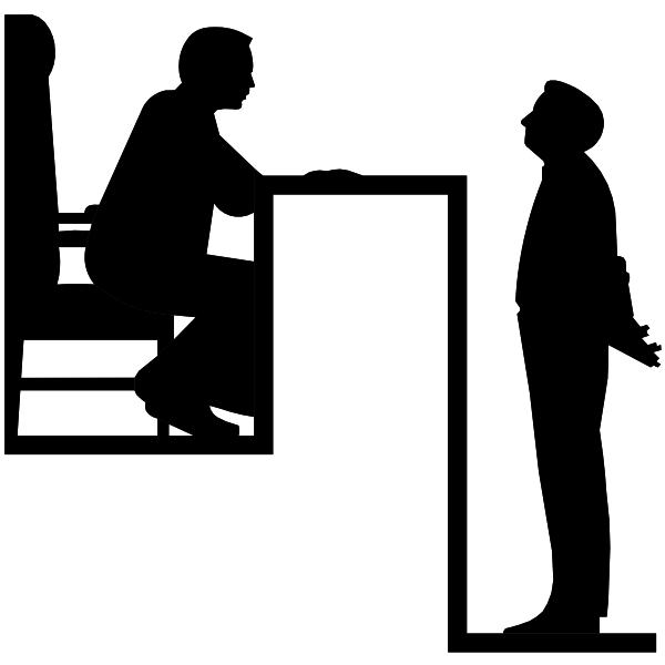 SVG Inquisition silhouette