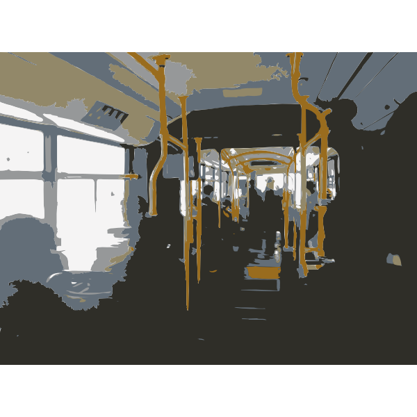 SVG Inside Chinese Bus