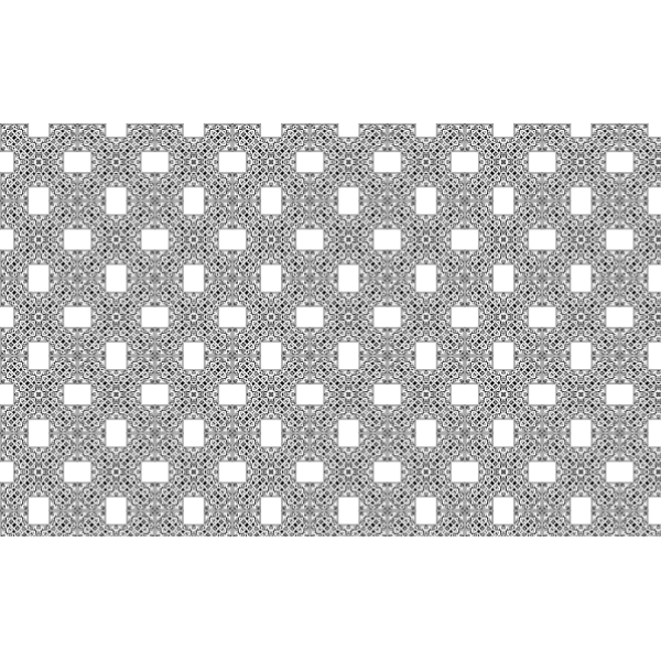 SVG Interlocking black and white pattern