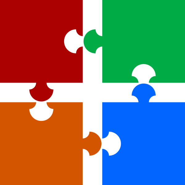 SVG Interlocking pieces