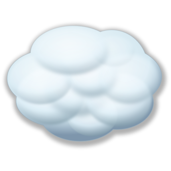 SVG Internet cloud vector image
