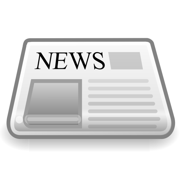 SVG Internet news reader icon vector illustration