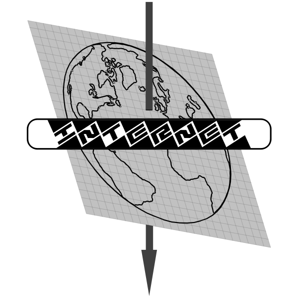 SVG Internet Sign