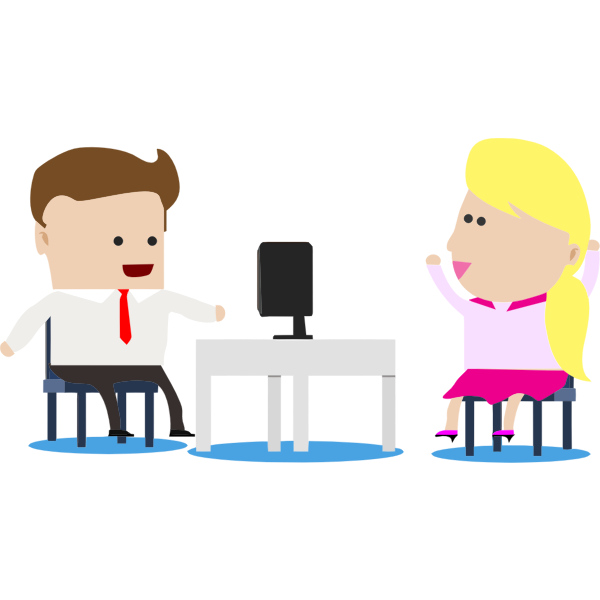 SVG Interview people