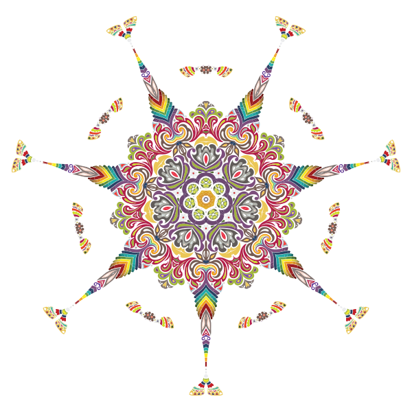 SVG Intricate Colorful Pattern 2