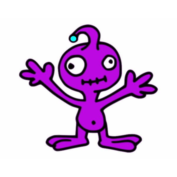 SVG InvaderPurple00