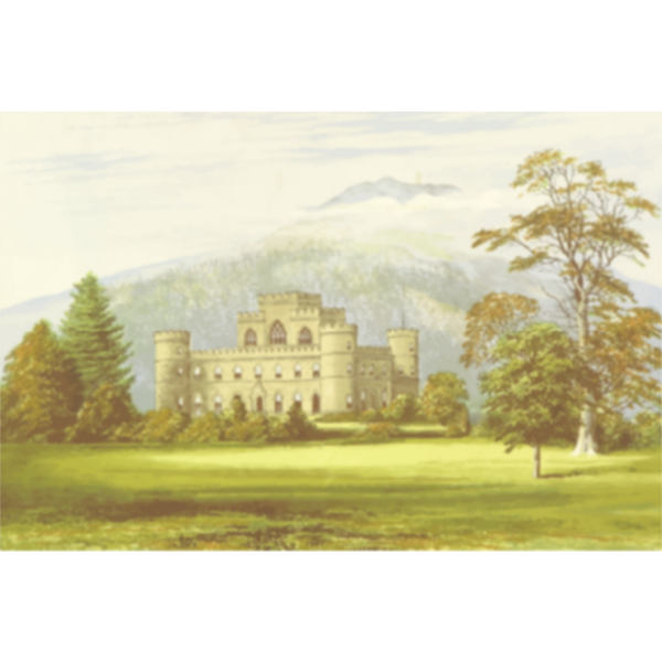 SVG Inveraray Castle vector image