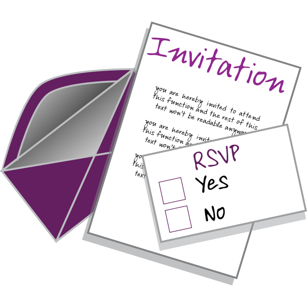 SVG Invitation