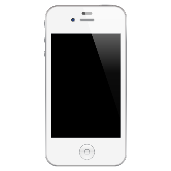 SVG iPhone 44S White