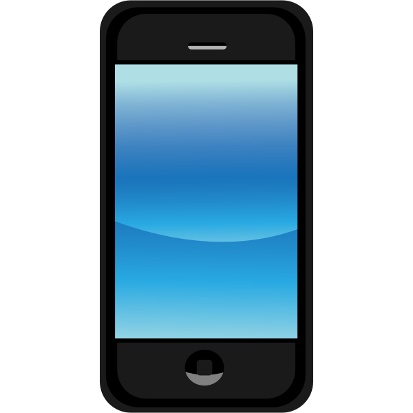 SVG Iphone vector illustration