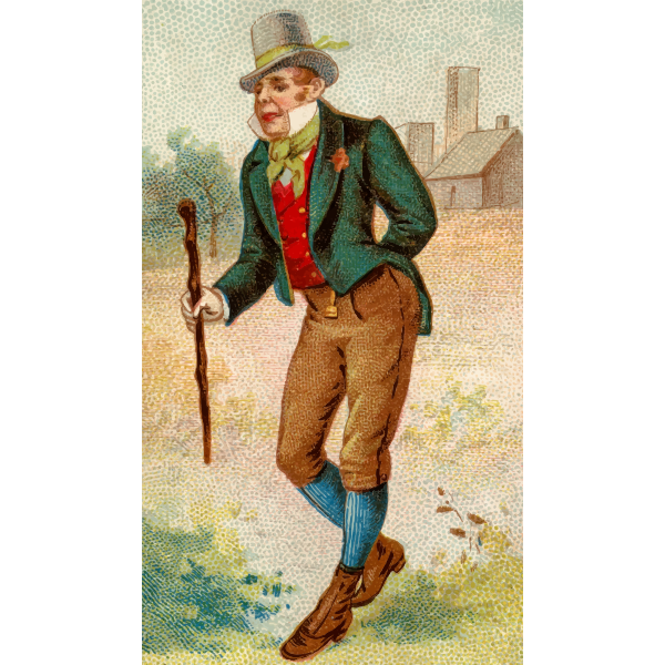 SVG Irish gentleman