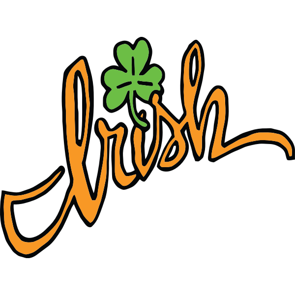 SVG Irish lettering