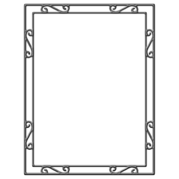 SVG Iron border