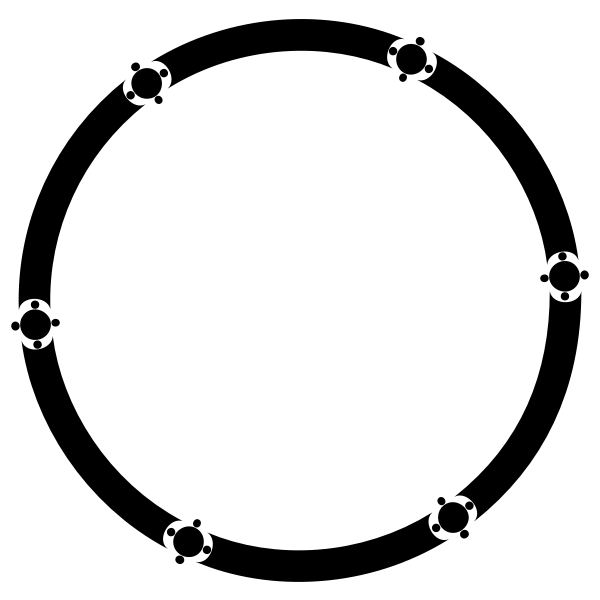SVG Iron gate silhouette
