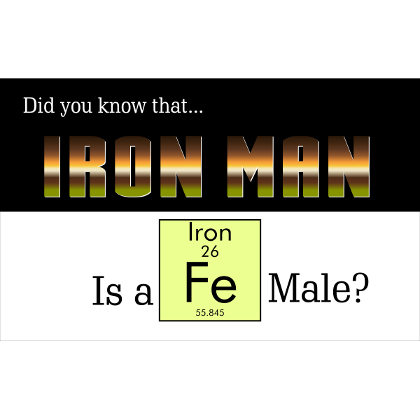 SVG Iron Man Is A Fe Male Large
