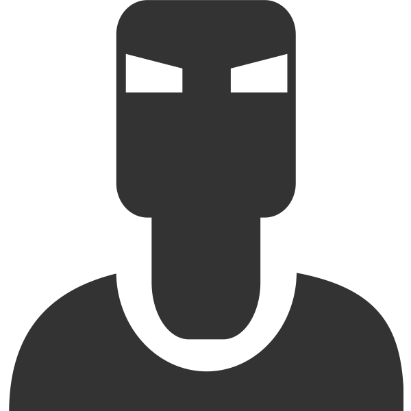 SVG Iron man pictogram vector clip art
