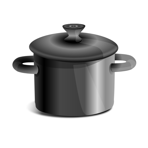 SVG Iron pot