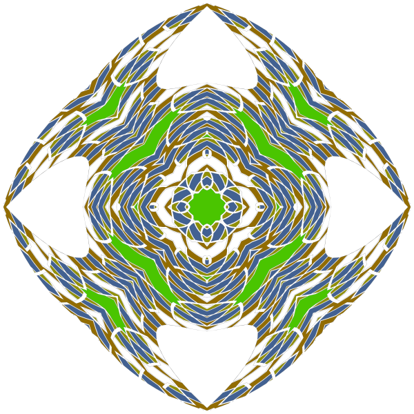 SVG Islamic Geometric Tile 5