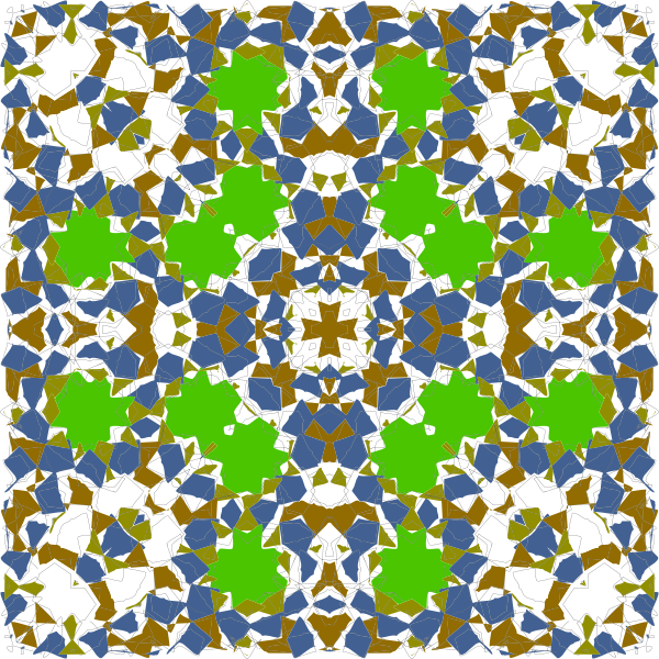 SVG Islamic Geometric Tile 6