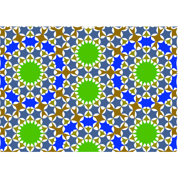 SVG Islamic Geometric Tile 7