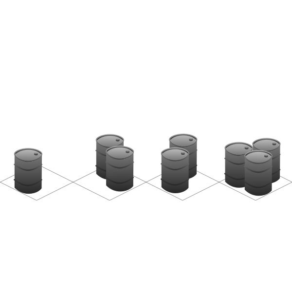 SVG Isometric Barrel