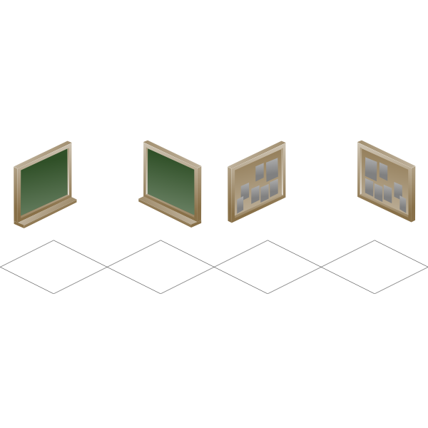 SVG Isometric boards