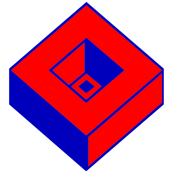 SVG Isometric Cube