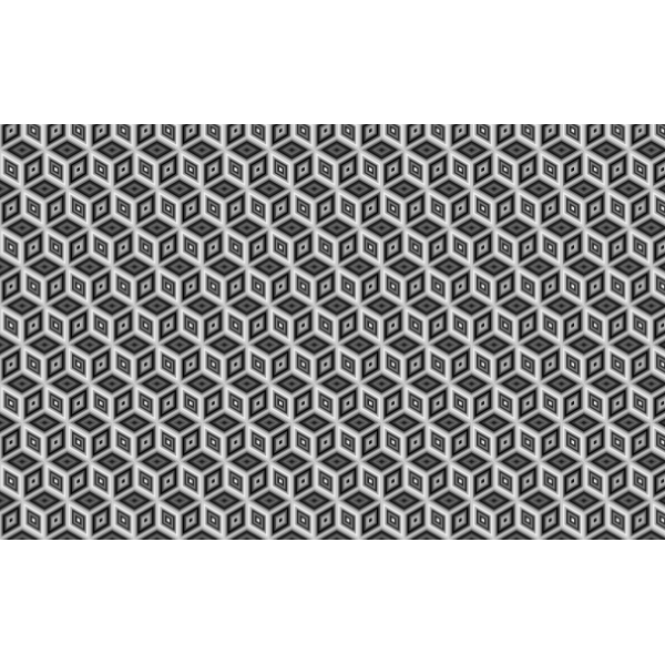 SVG Isometric cube pattern