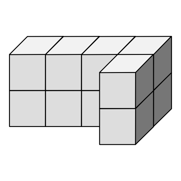 SVG Isometric dice building vector image