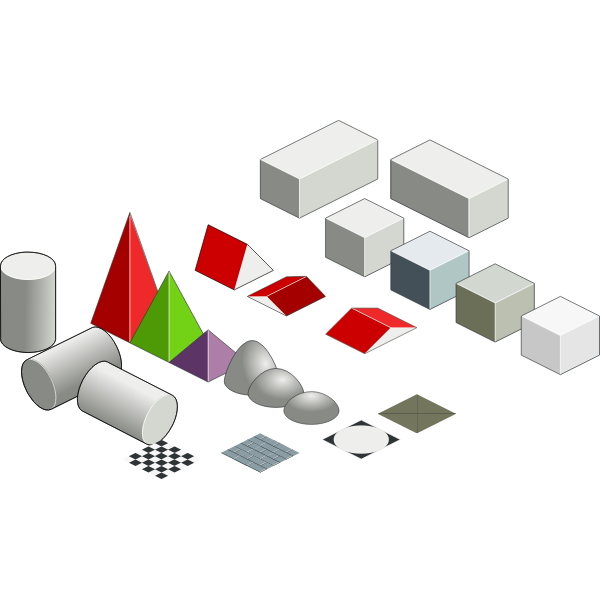 SVG Isometric figures