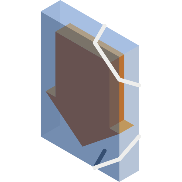 SVG Isometric folder downloads