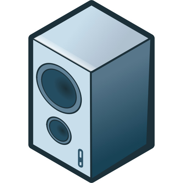 SVG isometric loudspeaker