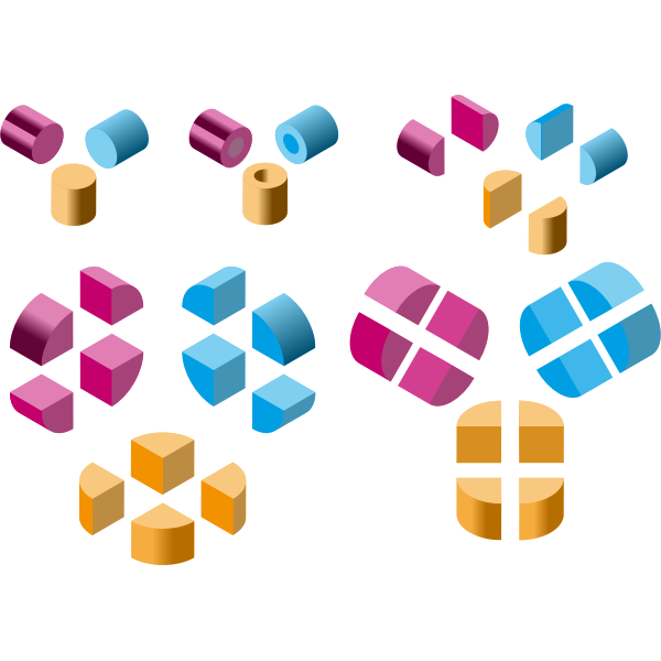 SVG Isometric shapes