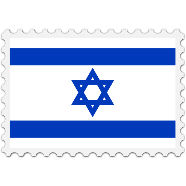 SVG Israel flag