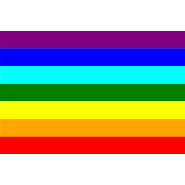 SVG Italian peace flag