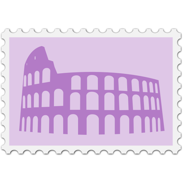 SVG Italian stamp