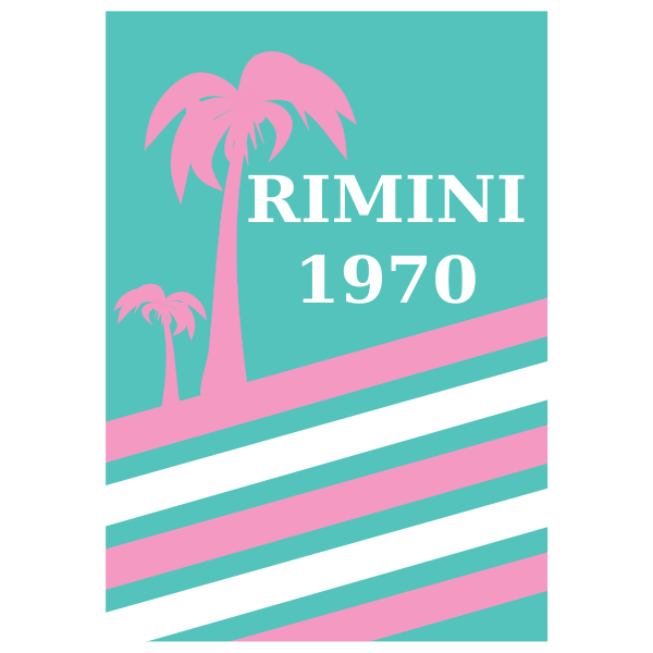 SVG Italian vacation poster